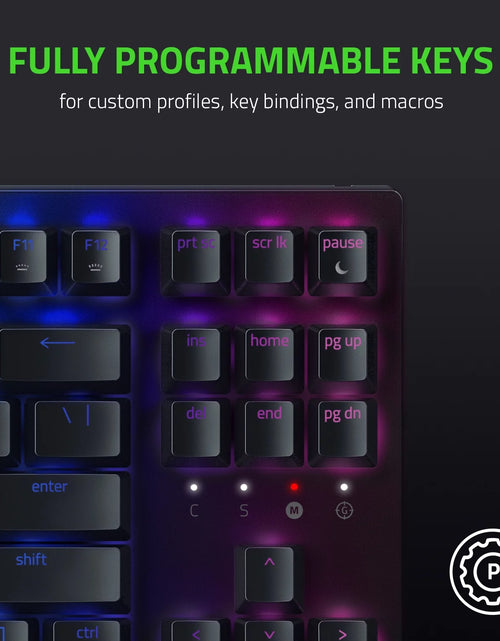 Load image into Gallery viewer, Blackwidow V3 Tenkeyless Compact Mechanical Gaming Keyboard - Green Switch
