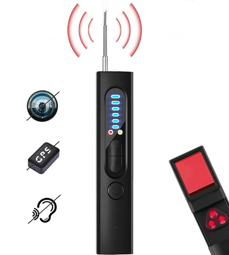 Hidden Camera Detector, Listening/Gps Tracker Detector, RF Wireless Signal Scanner for Home Office Travel, Hidden Devices Detector