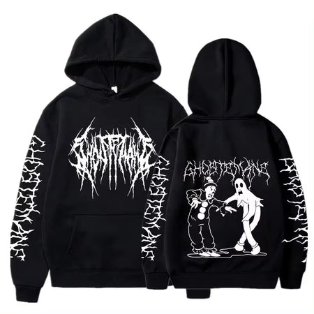 Men Women Fashion Hoodies Kids Hip Hop Hoodies Sweatshirts Men'S Clothing Rapper Sweats Gothic Coats Boy Ghostemane Hoodies