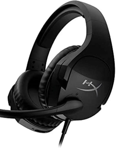 Cloud Stinger S Gaming PC Headset Virtual 7.1 Swivel Mute Noise Cancelling Microphone Black