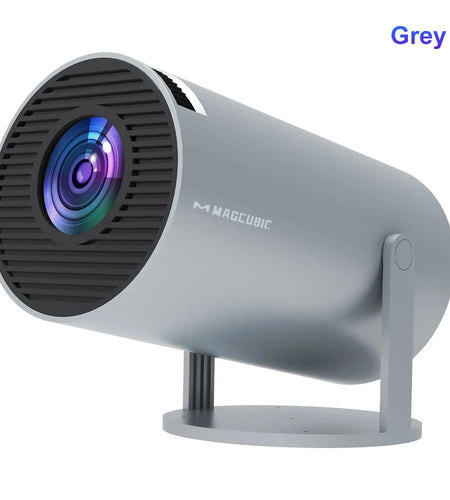 Projector 4K Android 11 HY300 Pro Dual Wifi6 260ANSI Allwinner H713 BT5.0 1280*720P Cinema Outdoor Portable Projetor