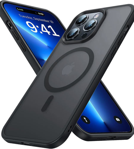 For Iphone 15 14 plus 13 12 11 Pro Max Frosted Case Mag Safe Shockproof Cover