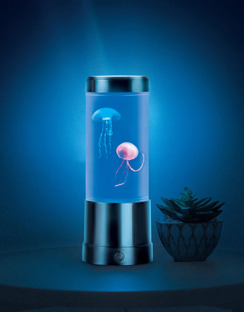 Load image into Gallery viewer, Jellyfish Lamp Motion &amp; Multicolor Leds - Easy Mode Switching, USB Powered - 9&quot;
