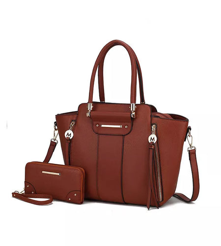 Eliana Tote Bag with Wallet by Mia K