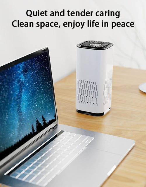 Load image into Gallery viewer, Car Air Purifier Portable Negative Ion Generator Remove Formaldehyde Dust Smoke Air Freshen Washer for Home Car
