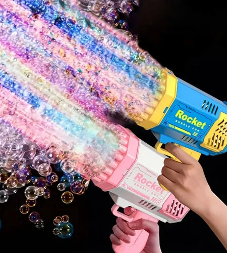 40 Hole Bubble Machine Fully Automatic Bubble Blowing Light Outdoor Bubble Machine without Battery without Bubble Water