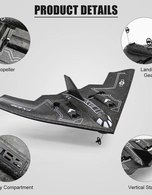 Load image into Gallery viewer, Remote Control Planes for Adults with 2 Batteries, F22 Raptor RC Airplanes for Kids 14+
