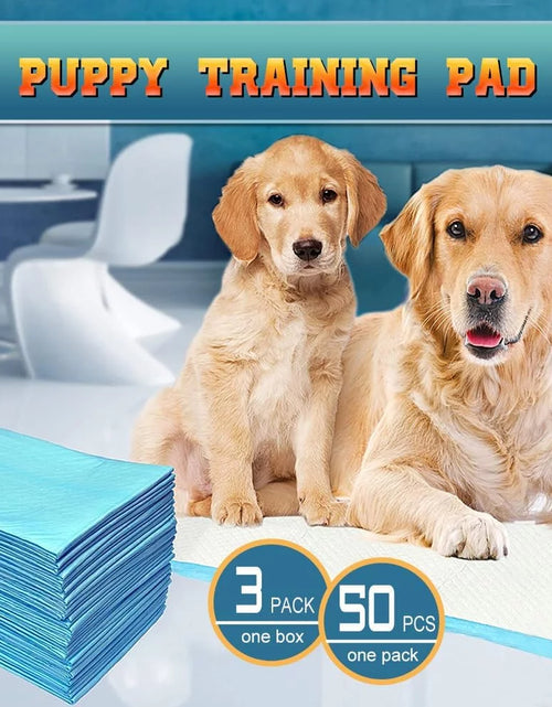 Load image into Gallery viewer, 150 Count Medium ( M 30&quot; X 36&quot;) Super Absorbent Dog and Puppy Training Pads, Pet Diaper Pee Pads
