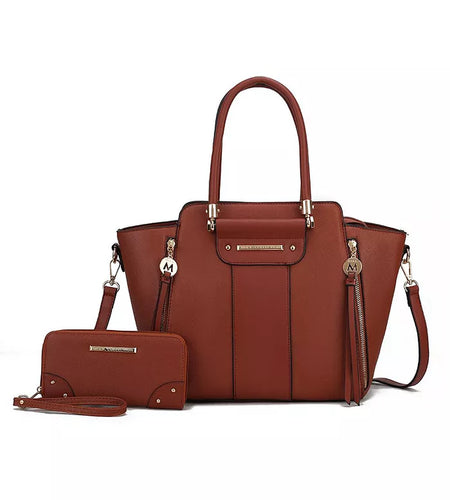 Eliana Tote Bag with Wallet by Mia K