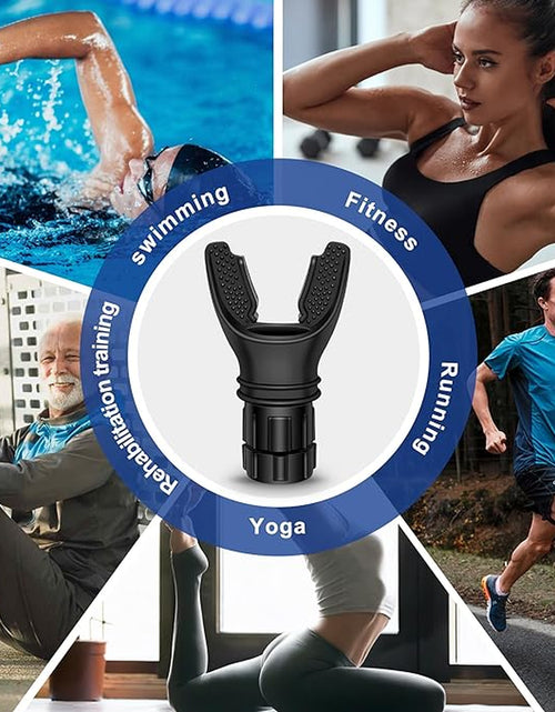 Load image into Gallery viewer, Breathing Trainer Respirator Fitness Equipment Exercise Lung Face Mouthpiece for Household Healthy Care Accessories
