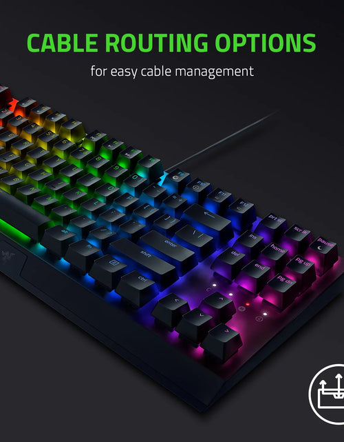 Load image into Gallery viewer, Blackwidow V3 Tenkeyless Compact Mechanical Gaming Keyboard - Green Switch
