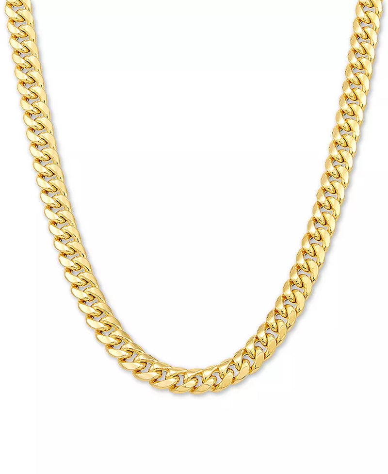 Miami Cuban Link 18" Chain Necklace (6Mm) in 10K Gold