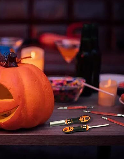 Load image into Gallery viewer, Pumpkin Carving Kit for Adults &amp; Kids with Professional Detail Sculpting
